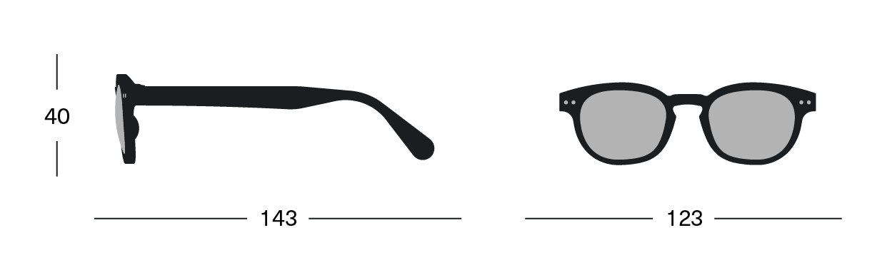 Izipizi 5-10 jaar #C Red Crystal