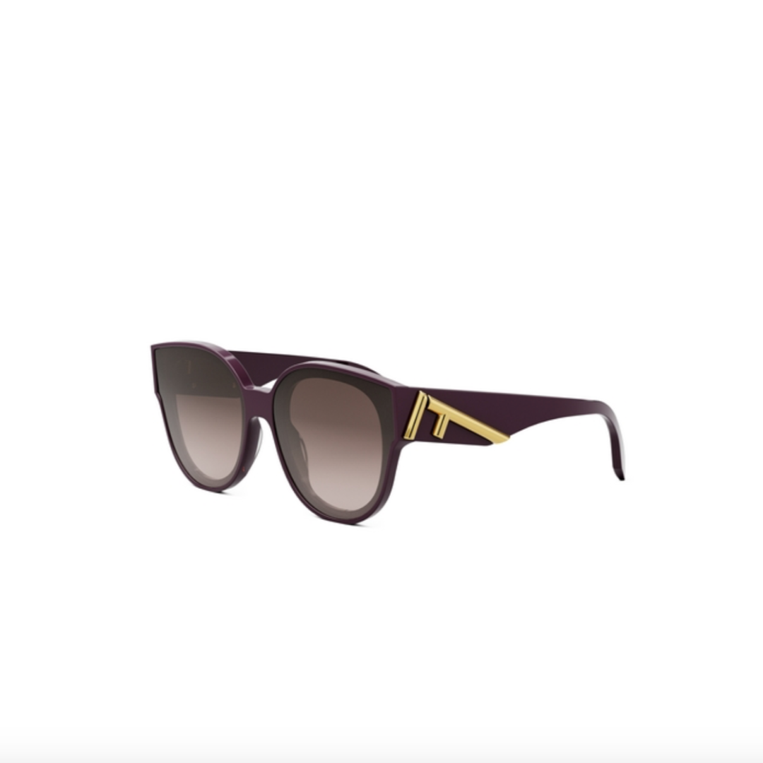 Fendi First FE 40111I round sunglasses (4 kleuren)